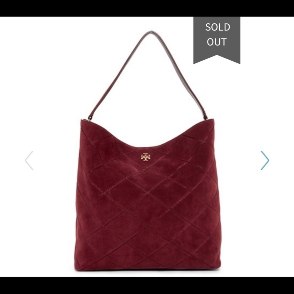 Tory Burch Frida stitch hobo NEW